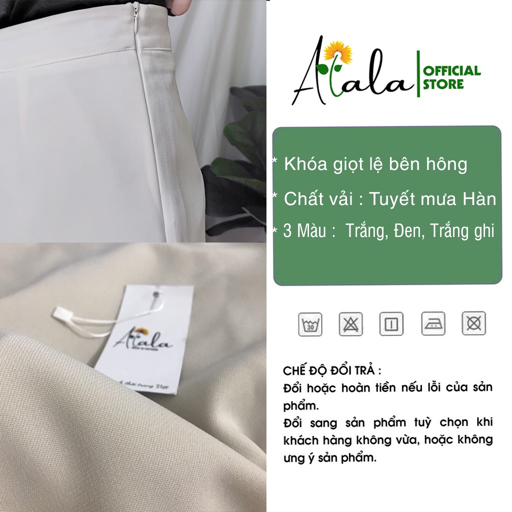 Quần giả váy chữ A Quần đùi sooc giả váy tuyết mưa mùa hè bùa yêu cho đôi chân dài phong cách Alala