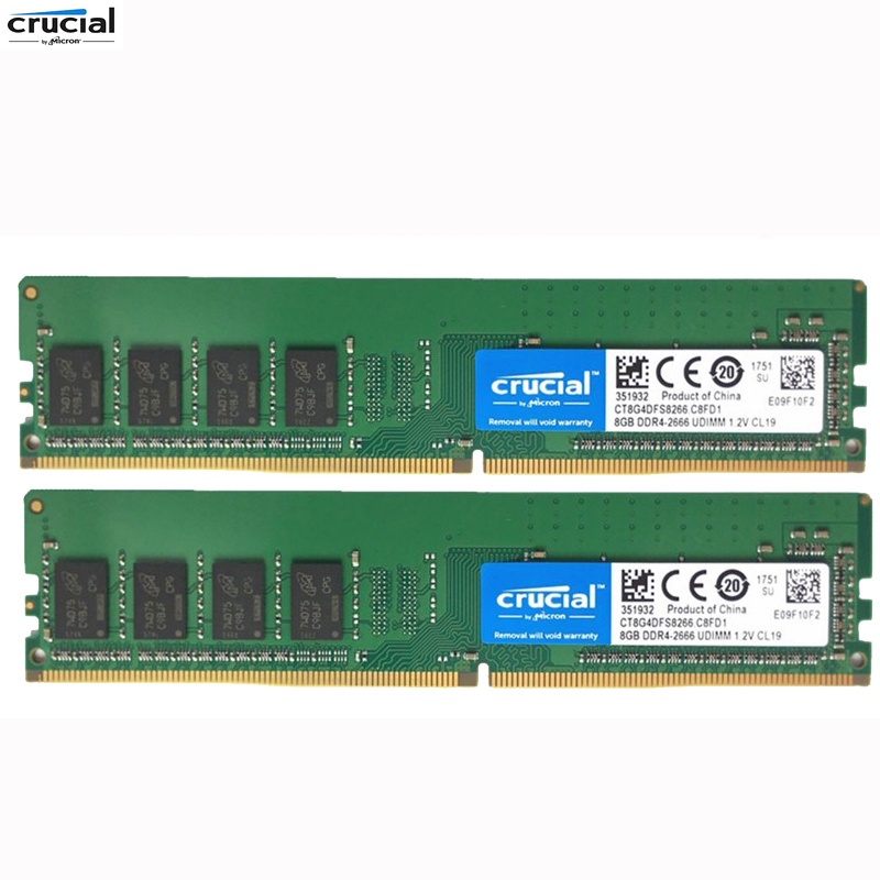 Bộ Nhớ RAM DDR4 4GB 8GB 2133 / 2400 / 2666Mhz PC4 U-DIMM 288-pin