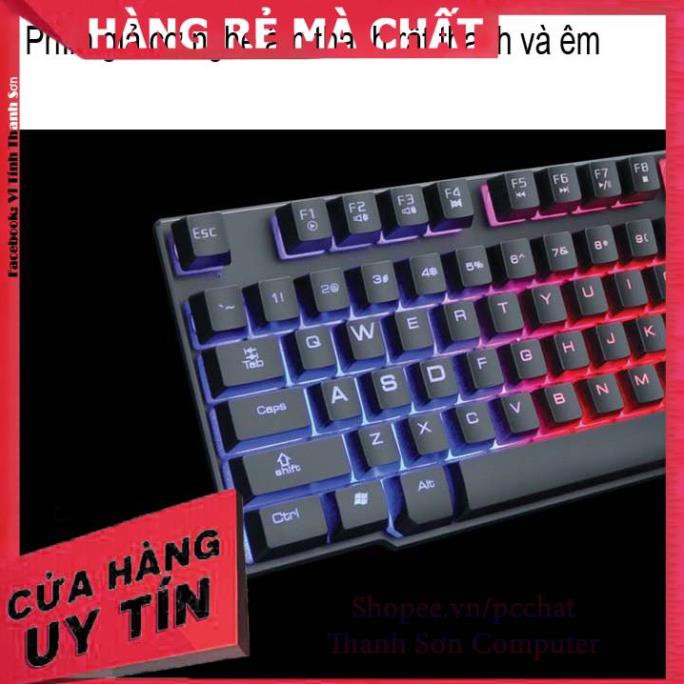 COMBO BÀN PHÍM VÀ CHUỘT R8 1910 GIẢ CƠ GAME LED 7 MÀU + TẶNG LÓT LOGITECH - Linh Kiện Phụ Kiện PC Laptop Thanh Sơn