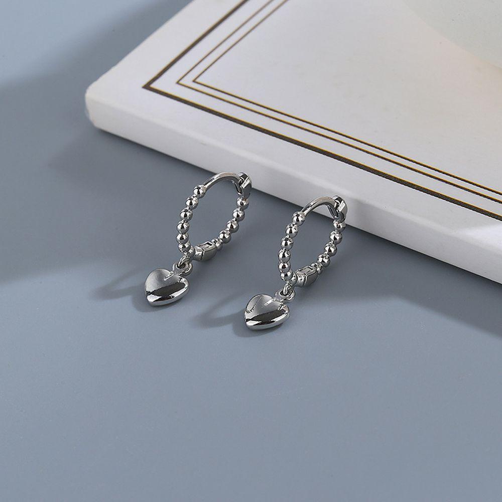 Khuyên Tai Dạng Vòng Tròn Đính Hạt Phong Cách Vintage Thanh Lịch Cho Nữ