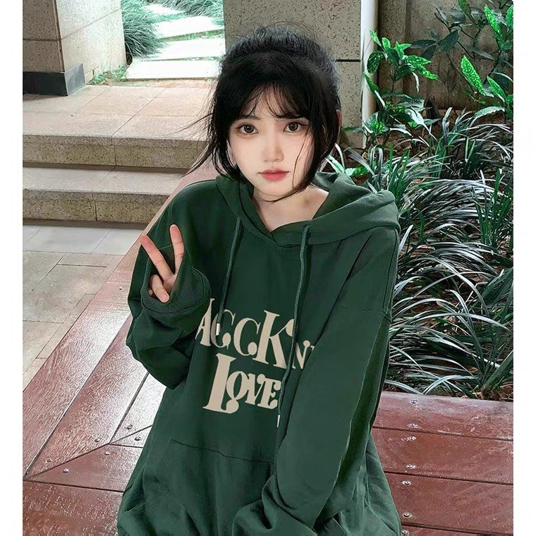 Áo Khoác Hoodie Nỉ Ngoại AccKnfvLove KNN64