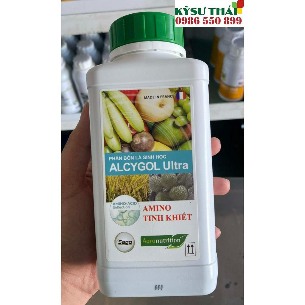 ALCYGOL Ultra SAGO Amino Tinh Khiết Chiết Xuất Từ Tảo Biển, Nhập Khẩu Từ Pháp Chai 500ml - Ra Đọt Đồng Loạt Mở Lá Nhanh