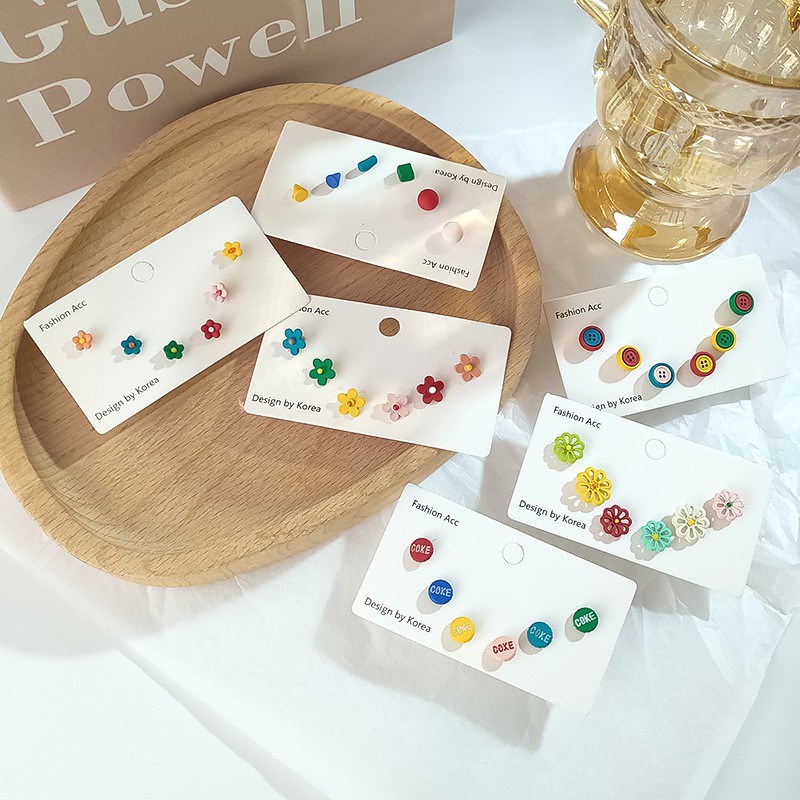 Khuyên Tai Bạc 925 Thiết Kế Hình Bông Hoa Thời Trang Nữ Dễ Thương