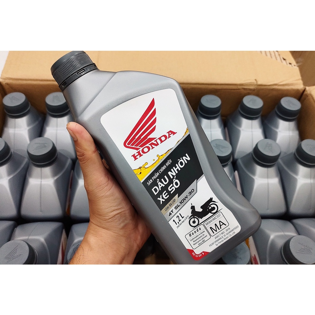 NHỚT XE SỐ HONDA 10W30 DUNG TÍCH 1L2 SỬ DỤNG CHO WINNER / SONIC