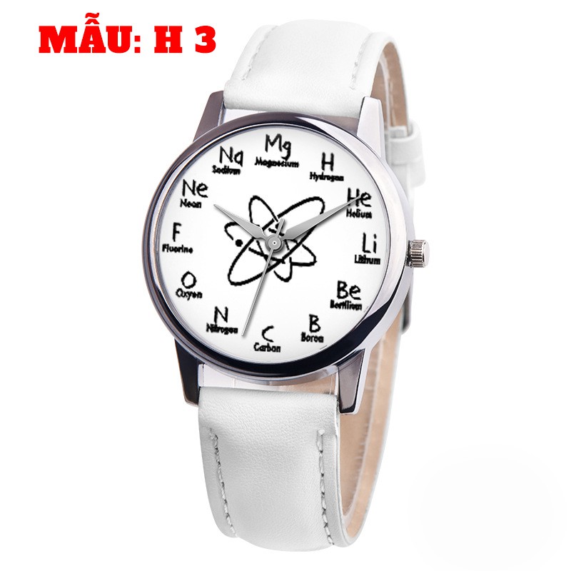 Đồng Hồ Hoá Học + Nam, Nữ +  No brand