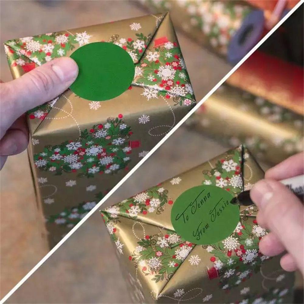 Cuộn 500 Nhãn Dán An Toàn Không Mùi Nhiều Màu DIY