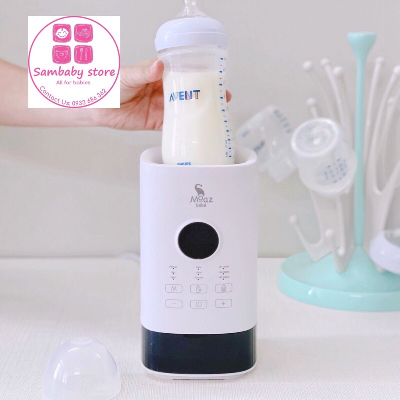 Máy Hâm Sữa Thông Minh Siêu Tốc Moaz Bebe MB-033