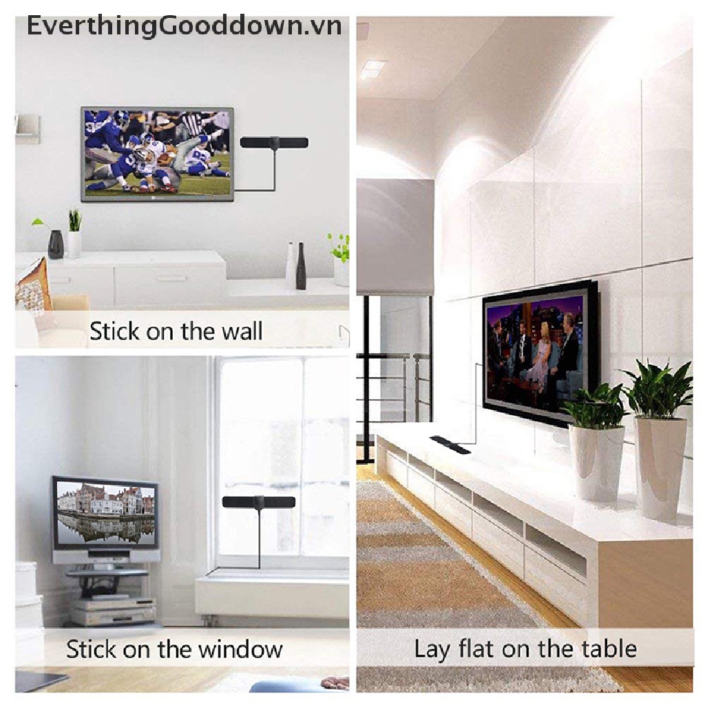 Ăng Ten TV Kỹ Thuật Số DVB-T2 1080P 20dBi 980 Dặm Và Phụ Kiện