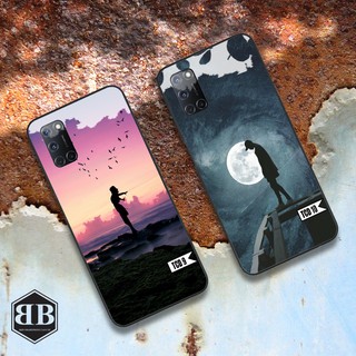Ốp lưng kính cường lực Oppo A72 hình ảnh buồn
