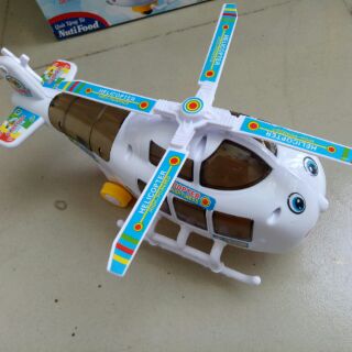 MÁY BAY CHẠY CÓ NHẠC CÓ ĐÈN NUTI+PIN