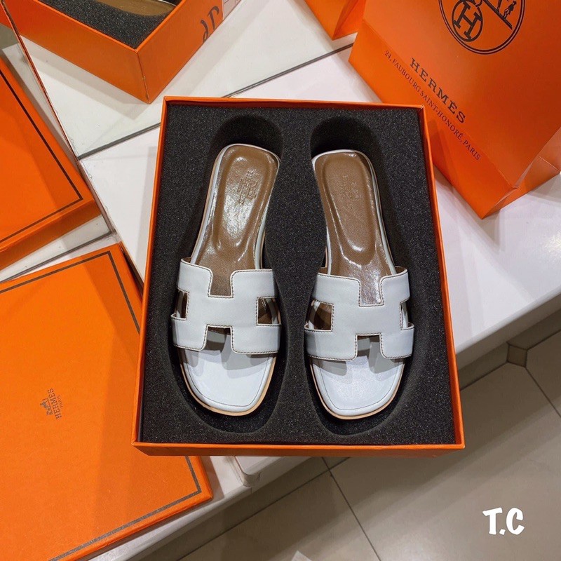 Dép hm da trơn fullbox