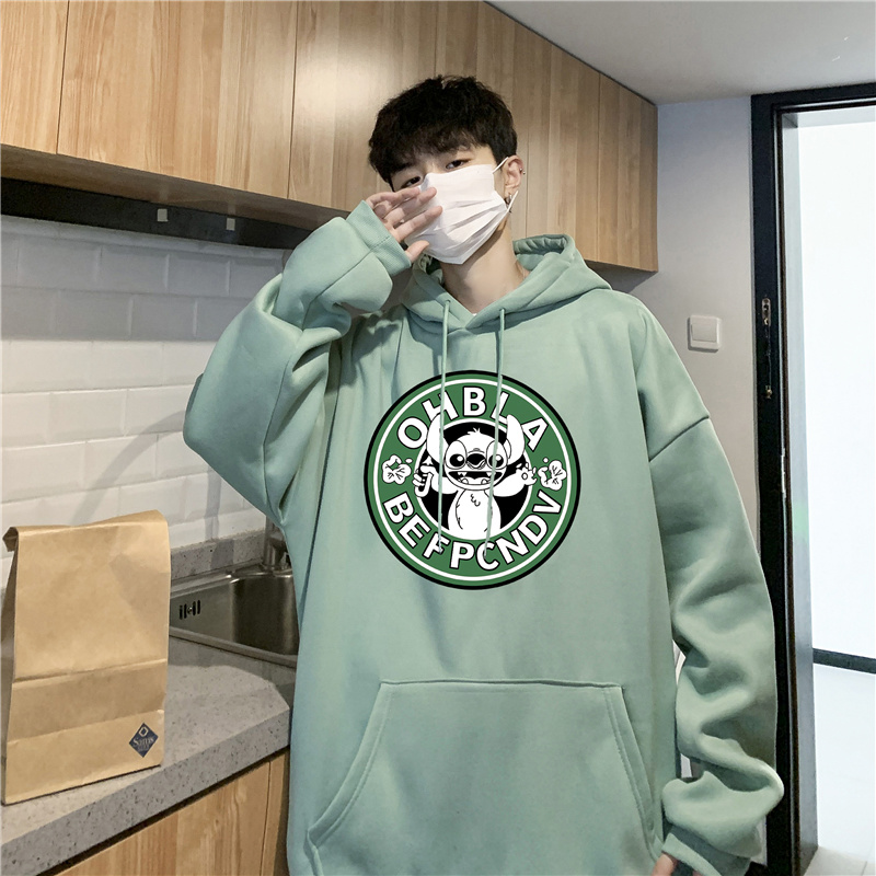 Áo Hoodie Form Rộng Thời Trang Năng Động Dành Cho Nam