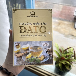 Trà gừng nhân sâm Dato