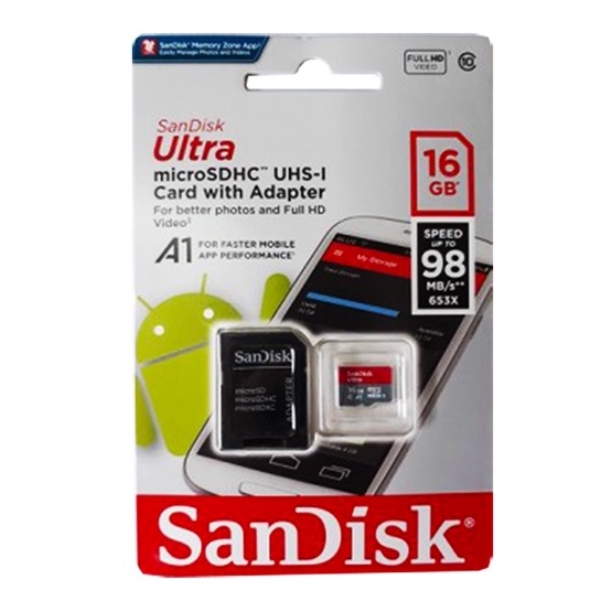 Thẻ nhớ Micro SD 8gb 16gb SANDISK class 10 tốc độ cao dùng cho điện thoại camera loa máy ảnh - SATOPA | BigBuy360 - bigbuy360.vn