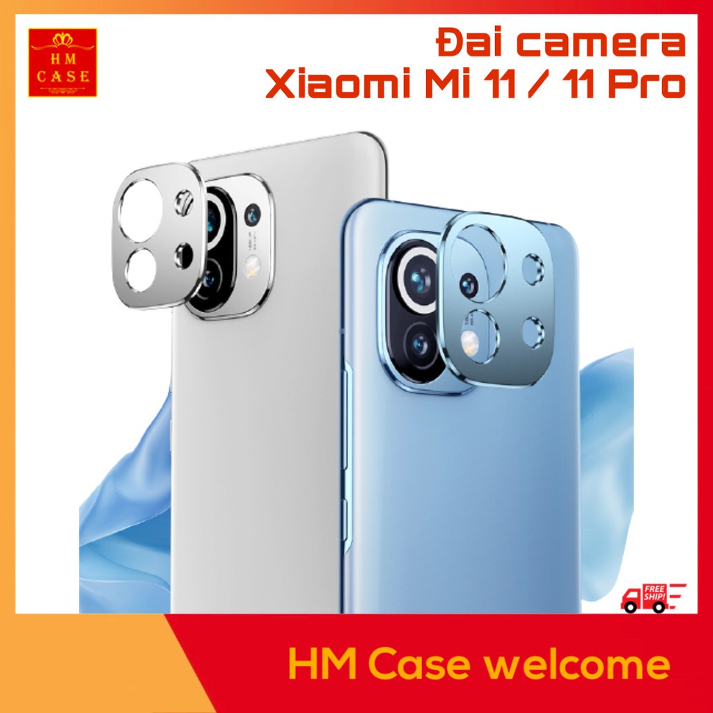 Đai camera Xiaomi Mi 11, Hợp kim nhôm, Chống sước, va đập