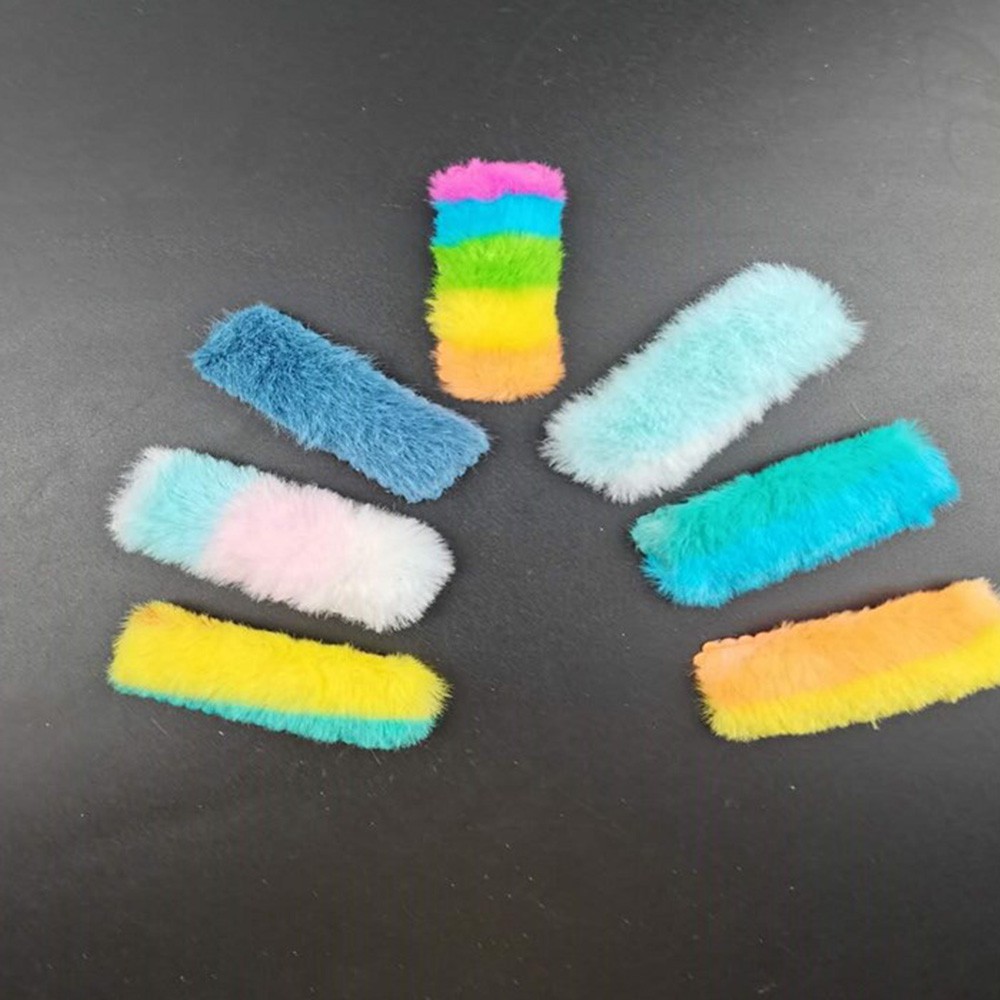 Kẹp tóc lông nhung đơn giản dễ thương phong cách hàn quốc cho nữ