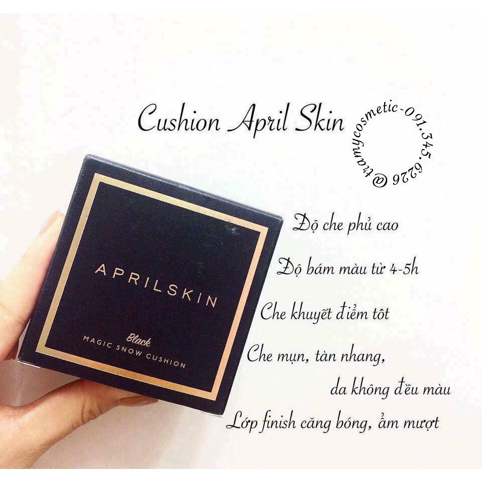 Phấn nước April skin Black