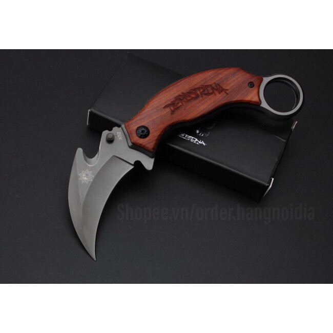 Phụ kiện dã ngoại,dụng cụ phượt karambit (X52)