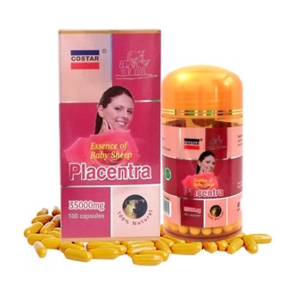 Nhau thai cừu costar placenta 35000mg hộp 100 viên úc