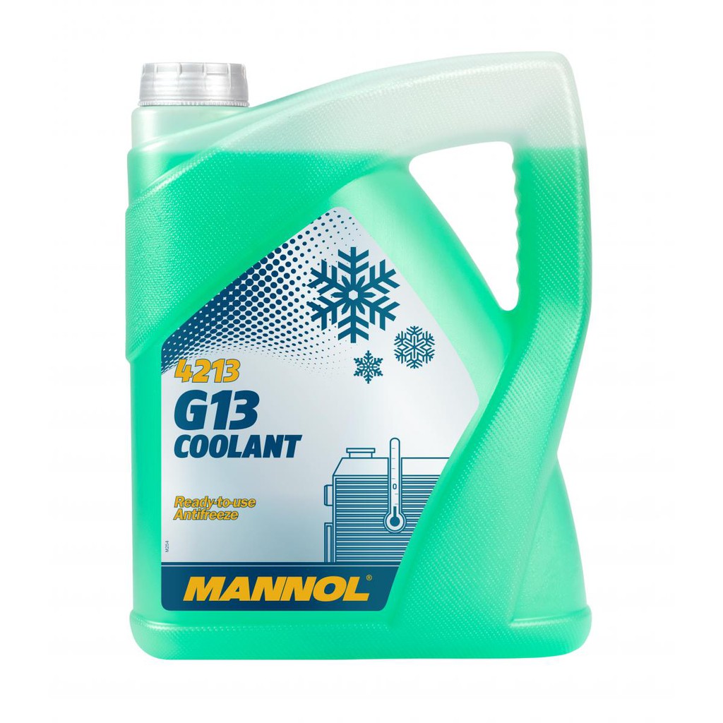 Nước Làm Mát Xanh - Mannol Coolant G13 4213 [5L]