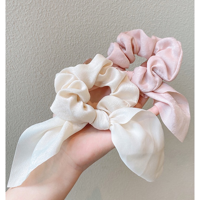 Dây Buộc Tóc Kiểu Nơ Xinh Xắn Dành Cho Nữ