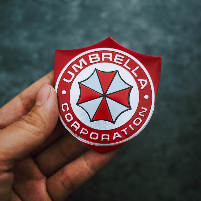 Sticker metal hình dán kim loại Sticker Factory - Chủ đề Umbrella Shield