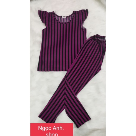 Bộ tay ngắn quần dài thun gân tầm ý