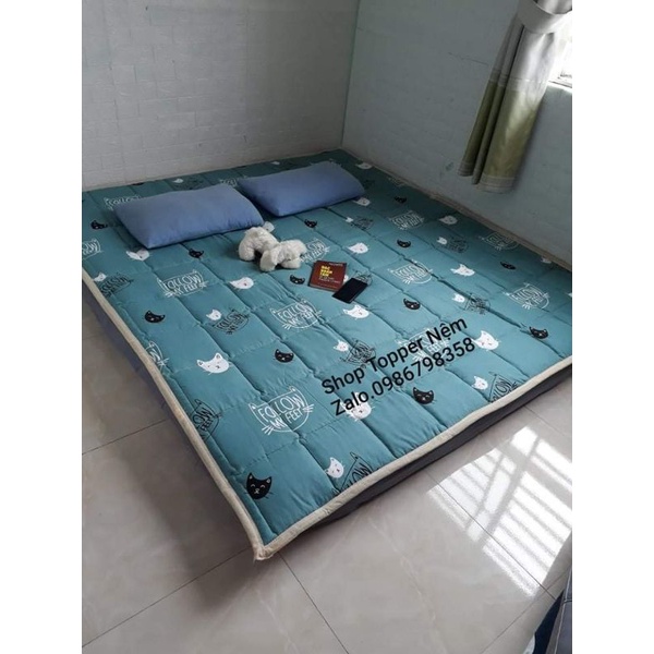 Combo 3 Nệm cuộn 1m6x2m và 1m8x2m trải sàn mỏng mát.
