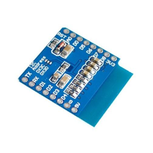 Oled Shield V1.1.0 For Wemos D1 Mini 0.66inch 64x48 Iic I2C Beetron65 Buru Order