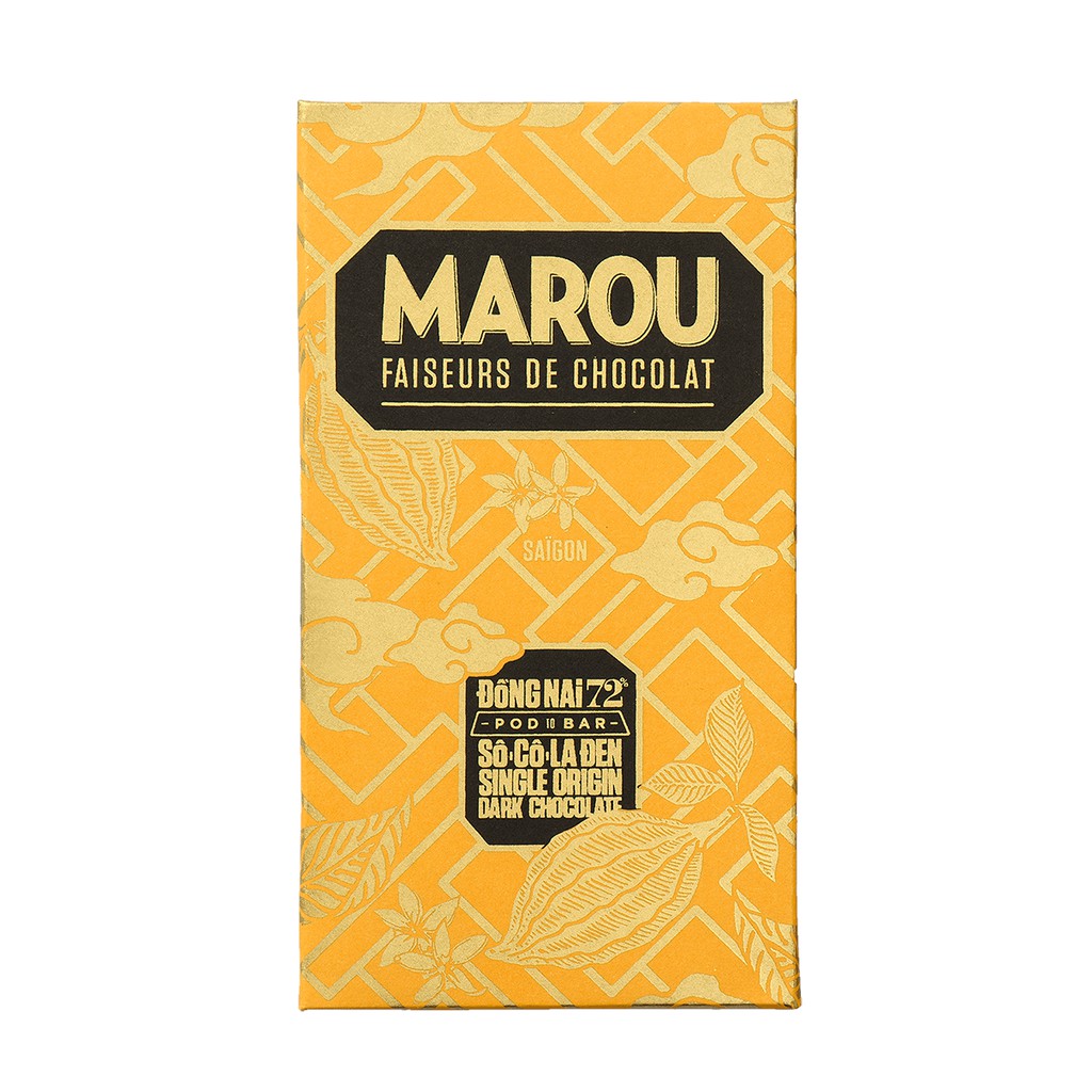 Socola đen Marou Đồng Nai 72% cacao