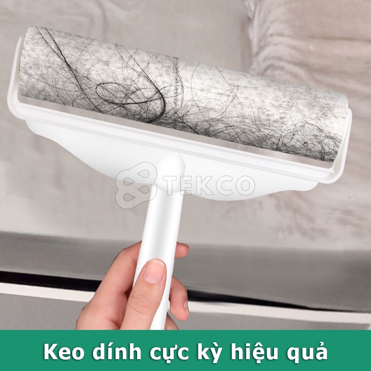 [19CM] Cây Lăn Bụi Làm Sạch Quần Áo, Ga Giường, Sofa, Lông Chó Mèo - Lõi Lăn Dài 19cm