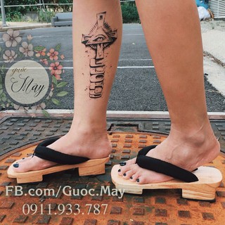 Geta Guốc Gỗ Quai Đỏ (còn nhiều màu)