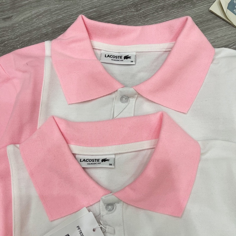 (Xuất 1:1) Áo polo sẵn siêu xinh (LACOTE)/POLO CROP TEE SIÊU ĐỈNH CHẤT LIỆU COTTON CÁ SẤU