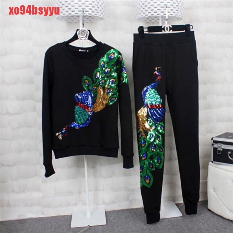 Miếng Vá Quần Áo Hình Chim Công Đính Kim Sa Lấp Lánh xo94bsyyu