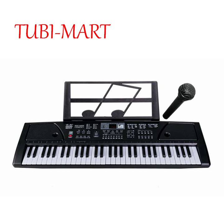 ĐÀN PIANO điện tử có MIC cho bé - Đàn piano cho bé học chơi đàn MS-6102 V