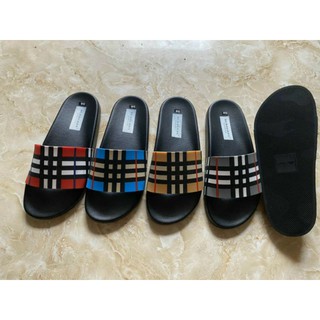 dép quai ngang burberry 4 màu