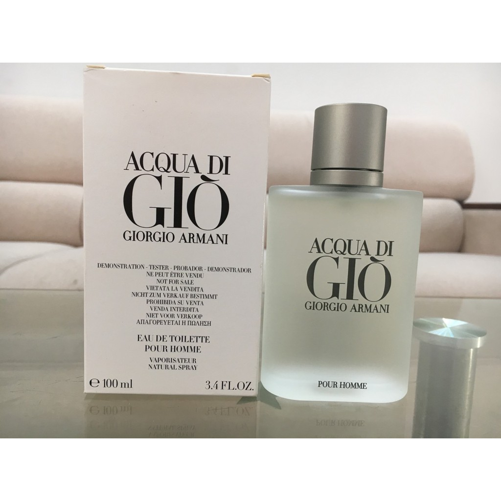 acqua di gio tester 100 ml
