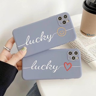 Ốp Điện Thoại Silicon In Chữ Tiếng Anh Đơn Giản Xinh Xắn Cho Iphone11pro Max Xr Xs X Plus I8 I7 / 6 Se2