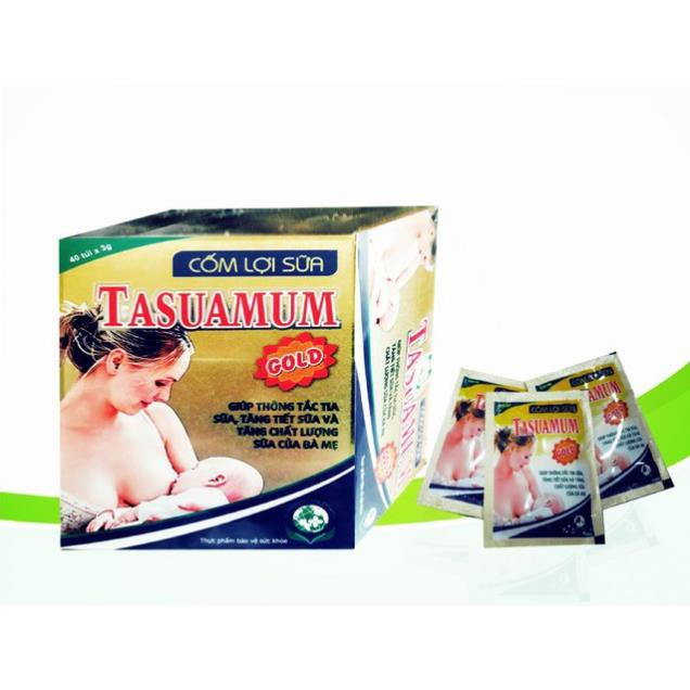 Cốm Lợi Sữa TASUAMUM GOLD (20 gói ) dành cho phụ nữ trước đang sau cho con bú