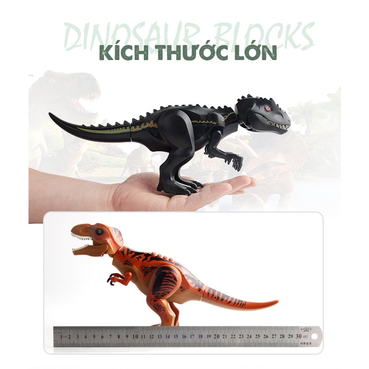 Khủng long đồ chơi lắp ráp cho bé jurassic world DC23 KIDS GARDEN