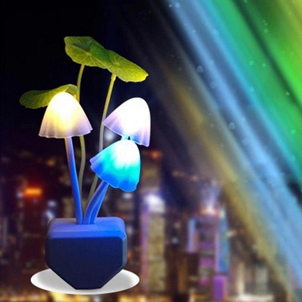 ELLSWORTH Đèn Ngủ Hình Cây Nấm Nhiều Màu Dễ Thương