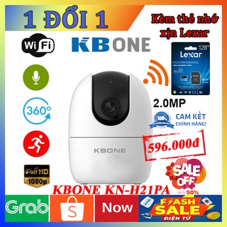 Camera ip không dây , wifi 2.0mp kn-h21pa , camera wifi hd bảo hành chính hãng 2 năm .kèm thẻ nhớ xịn