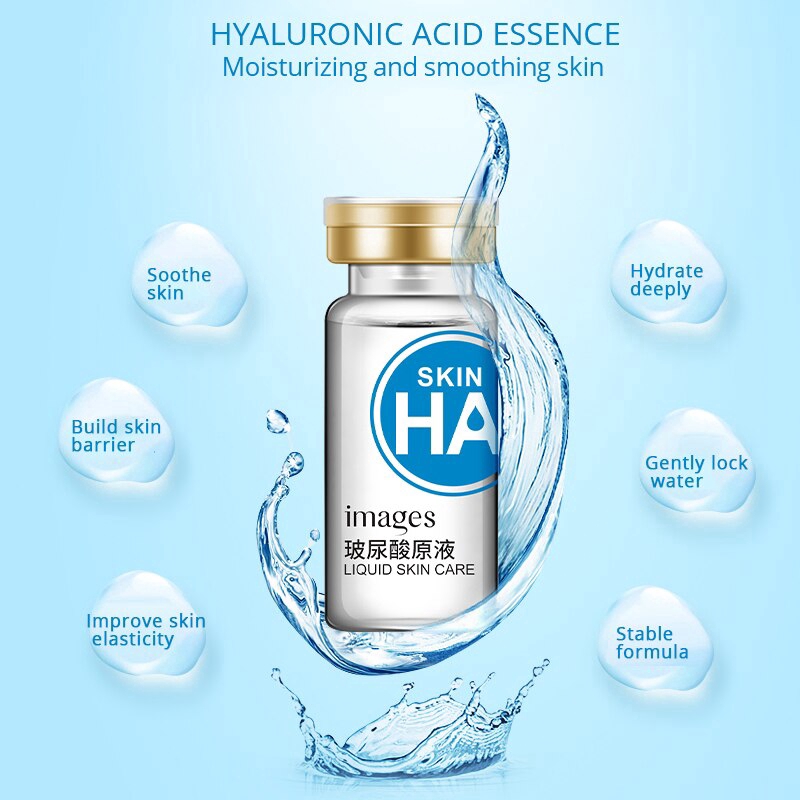 Serum IMAGES Hyaluronic Acid cấp ẩm, cấp nước cho da khô, nhăn nheo, nám và thàn nhang