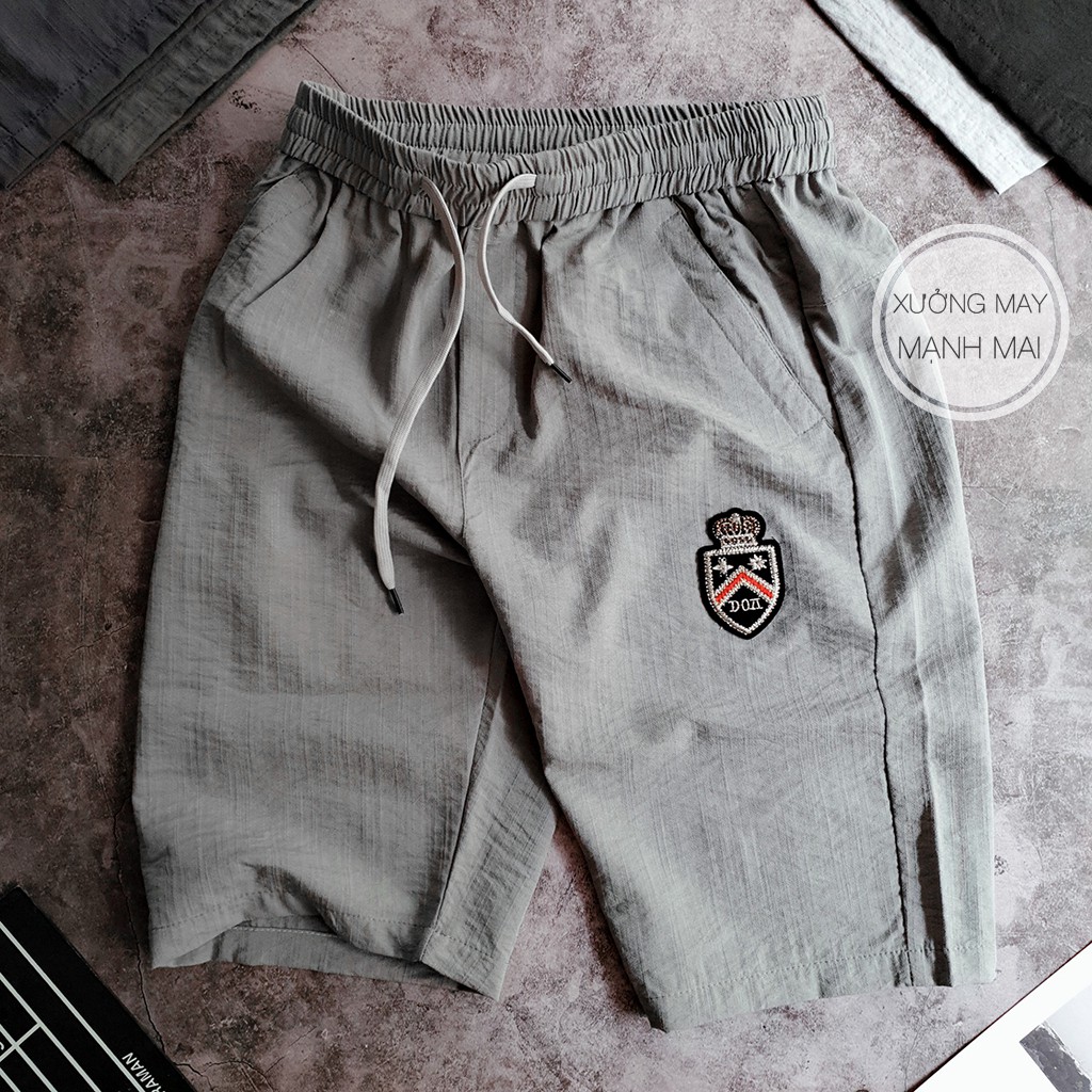 Quần ngố nam DOA 3 túi khóa chất liệu vải đũi xước siêu hot - QN09 | BigBuy360 - bigbuy360.vn