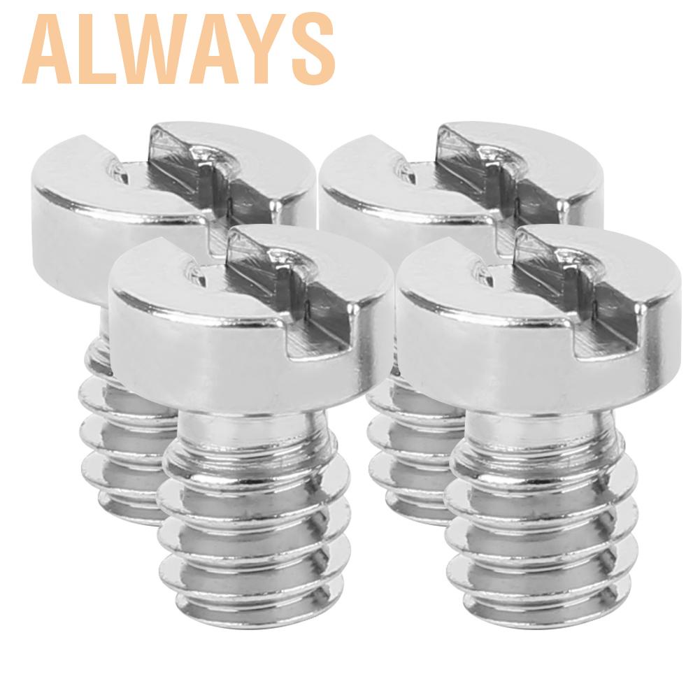 Bộ 4 Ốc Vít Chữ L 1 / Inch Cho Máy Ảnh