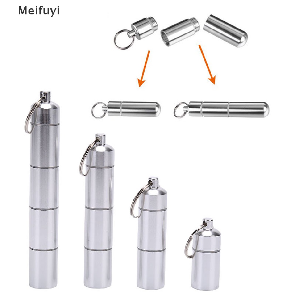 Giá Đỡ Nhôm Hình Viên Con Nhộng Chống Nước 17mm Cho Chìa Khóa