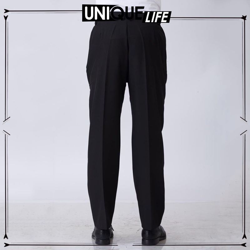 Quần tây màu đen thời trang đa năng dành cho đầu bếp