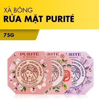 Xà Bông Rửa Mặt Purité sáng mịn 75g