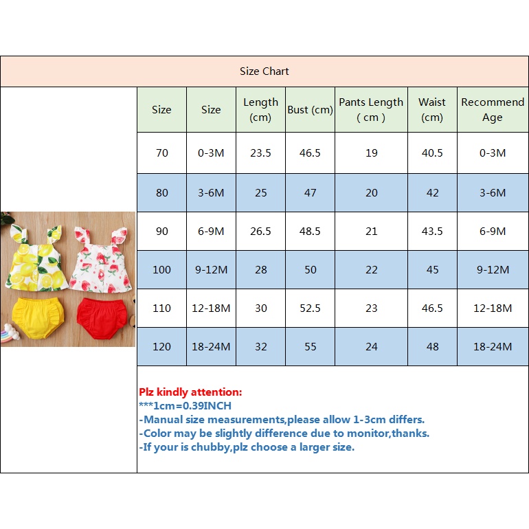 Bộ 2 món Mikrdoo in họa tiết chanh thời trang mùa hè với quần ngắn tam giác dễ thương thời trang dành cho bé gái