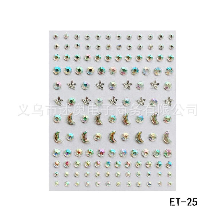 Miếng dán trang trí điện thoại bằng acrylic tự dính đính đá pha lê lấp lánh | BigBuy360 - bigbuy360.vn